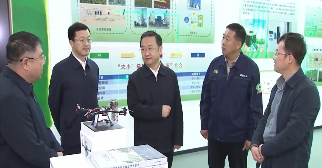 辽宁省委副书记、省长王新伟调研中国科学院沈阳应用生态研究所昌图现代农业试验站